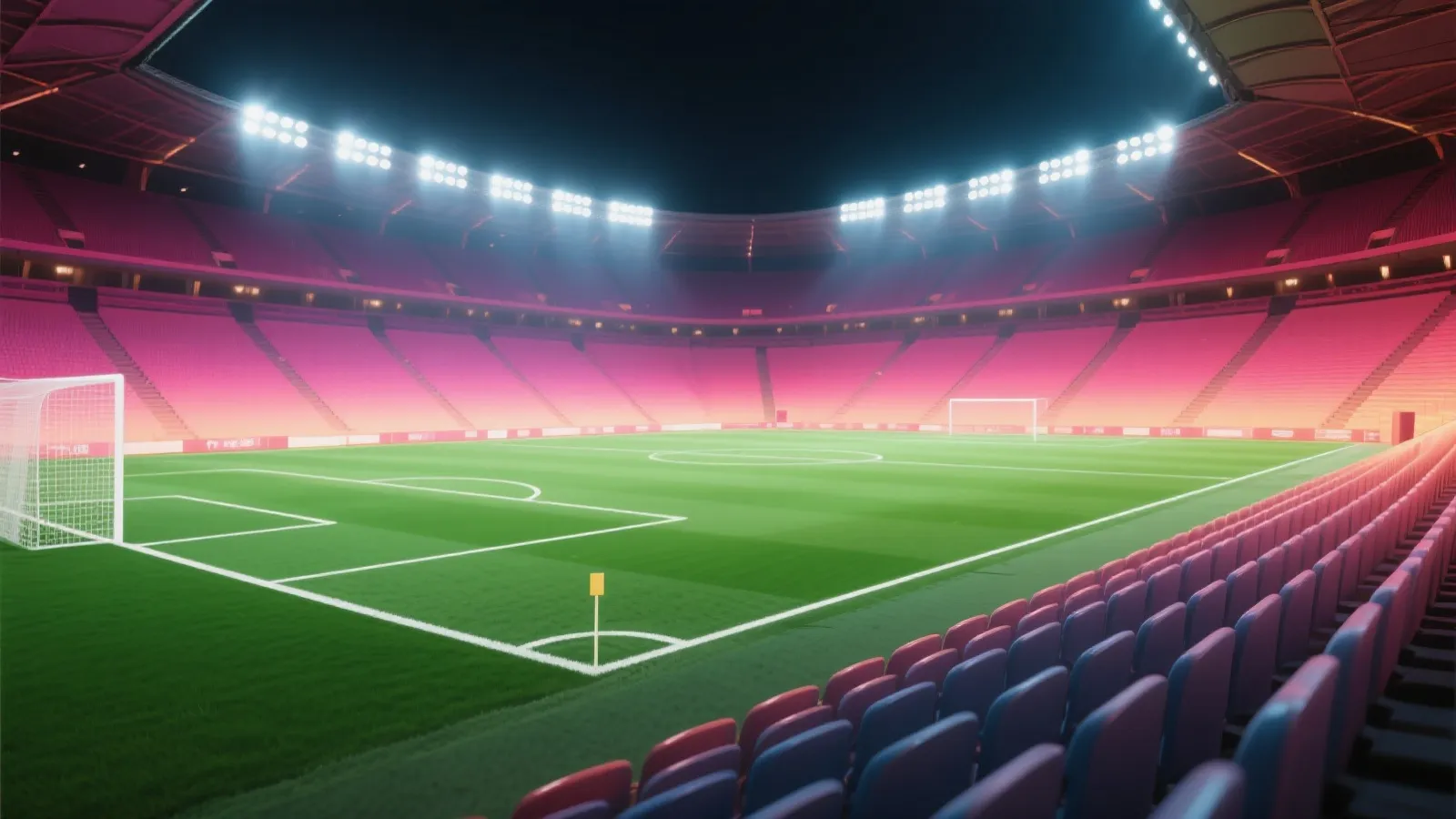 绿色球场抽象背景